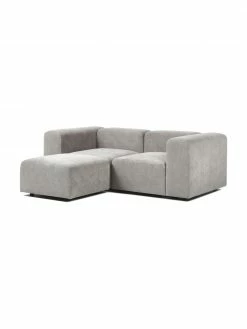 Westwing Collection Canapé modulable 3 places gris argenté avec pouf Lena, larg. 209 x prof. 181 cm 10 Westwing Collection Canapé modulable 3 places gris argenté avec pouf Lena, larg. 209 x prof. 181 cm -furniture Soldes Canape modulable 3 places gris argente avec pouf Lena 4