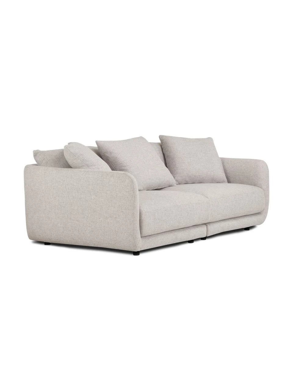 Westwing Collection Canapé modulable 3 places gris clair Jasmin, larg. 208 x long. 84 cm 3 Westwing Collection Canapé modulable 3 places gris clair Jasmin, larg. 208 x long. 84 cm – Image 3