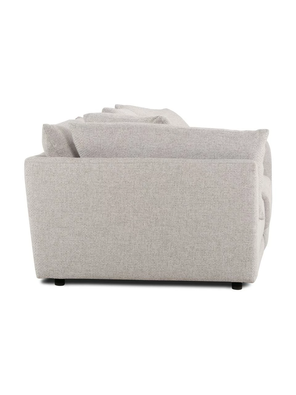 Westwing Collection Canapé modulable 3 places gris clair Jasmin, larg. 208 x long. 84 cm 4 Westwing Collection Canapé modulable 3 places gris clair Jasmin, larg. 208 x long. 84 cm – Image 4