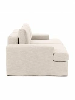 Westwing Collection Canapé modulaire 2 places beige Russell, larg. 206 x haut. 77 cm -furniture Soldes Canape modulaire 2 places beige Russell 4