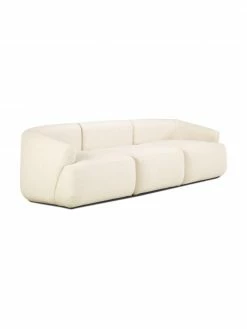 Westwing Collection Canapé modulaire 3 places beige Sofia, larg. 278 x prof. 95 cm -furniture Soldes Canape modulaire 3 places beige Sofia 4