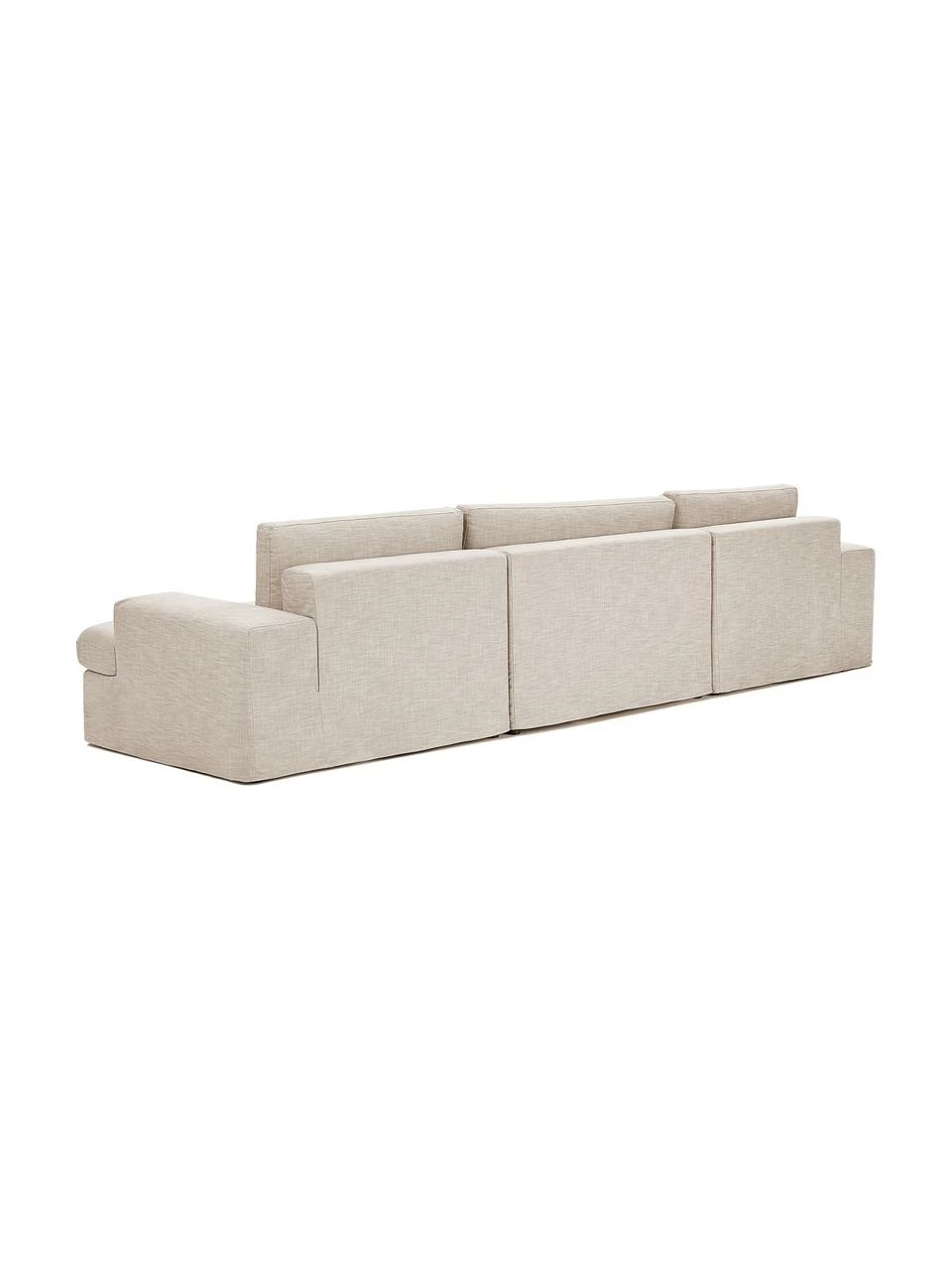 Westwing Collection Canapé modulaire 3 places taupe Russell, larg. 309 x haut. 77 cm 5 Westwing Collection Canapé modulaire 3 places taupe Russell, larg. 309 x haut. 77 cm – Image 5