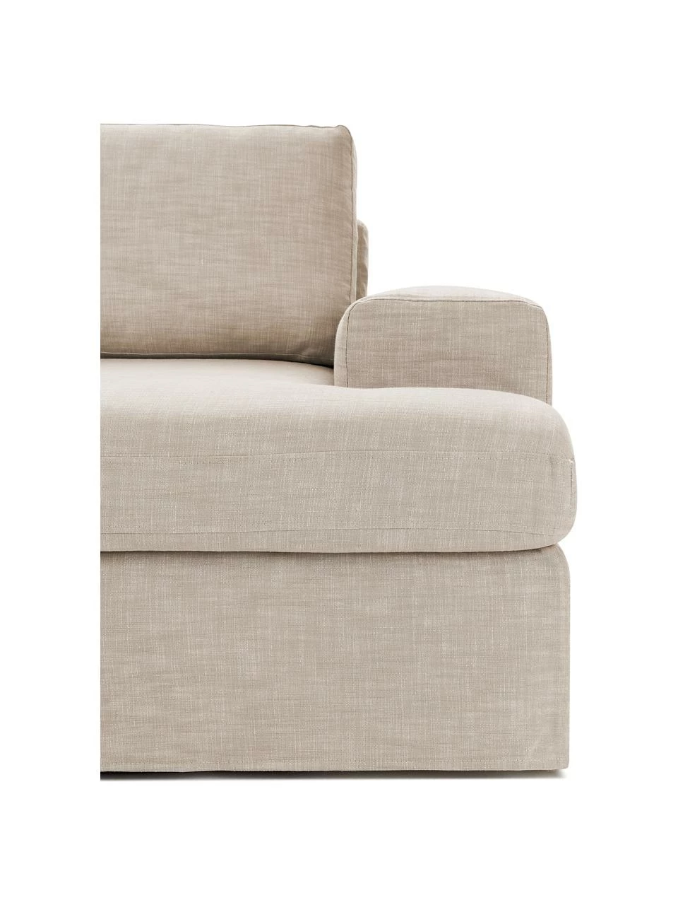 Westwing Collection Canapé modulaire 3 places taupe Russell, larg. 309 x haut. 77 cm 6 Westwing Collection Canapé modulaire 3 places taupe Russell, larg. 309 x haut. 77 cm – Image 6