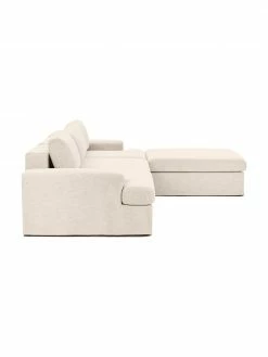 Westwing Collection Canapé modulaire 4 places beige Russell, larg. 309 x haut. 77 cm -furniture Soldes Canape modulaire 4 places beige Russell 4
