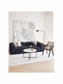 Westwing Collection Canapé modulaire bleu 3 places Lennon, larg. 238 x prof. 119 cm -furniture Soldes Canape modulaire bleu 3 places Lennon 2