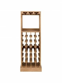 Dutchbone Casier à vin Claude, larg. 44 x haut. 119 cm -furniture Soldes Casier a vin Claude 3