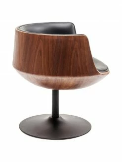 Kare Design Chaise pivotante design rétro Club, larg. 62 x prof. 61 cm -furniture Soldes Chaise pivotante design retro Club 4