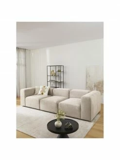 Westwing Collection Chauffeuse centrale beige Lena, larg. 76 x prof. 106 cm 8 Westwing Collection Chauffeuse centrale beige Lena, larg. 76 x prof. 106 cm -furniture Soldes Chauffeuse centrale beige Lena 2