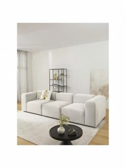 Westwing Collection Chauffeuse centrale blanc crème Lena, larg. 76 x prof. 106 cm 8 Westwing Collection Chauffeuse centrale blanc crème Lena, larg. 76 x prof. 106 cm -furniture Soldes Chauffeuse centrale blanc creme Lena 2