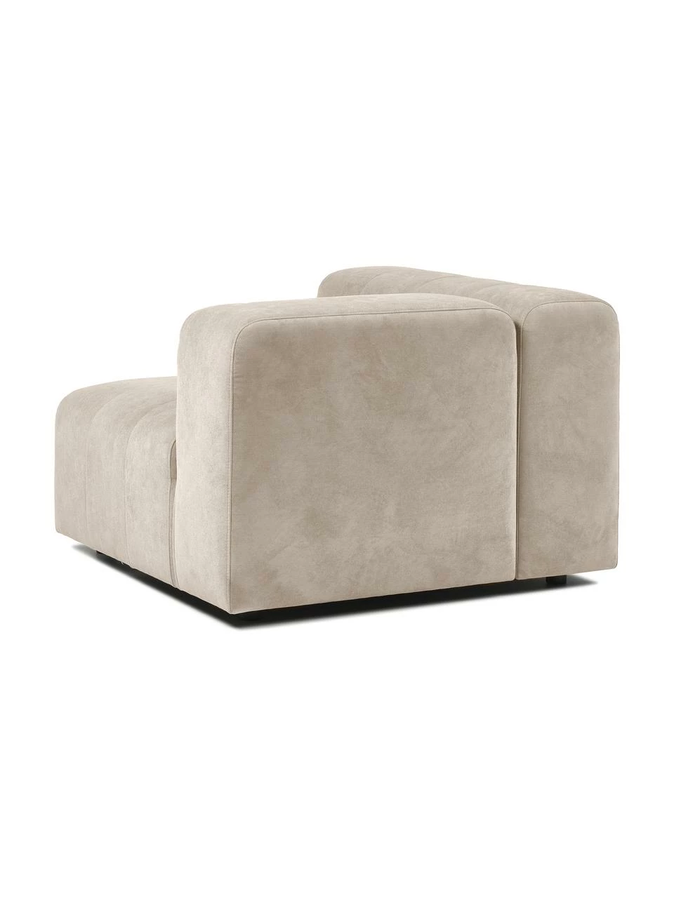 Westwing Collection Chauffeuse d'angle beige Lena, larg. 105 x prof. 106 cm, méridienne gauche 6 Westwing Collection Chauffeuse d'angle beige Lena, larg. 105 x prof. 106 cm, méridienne gauche – Image 6