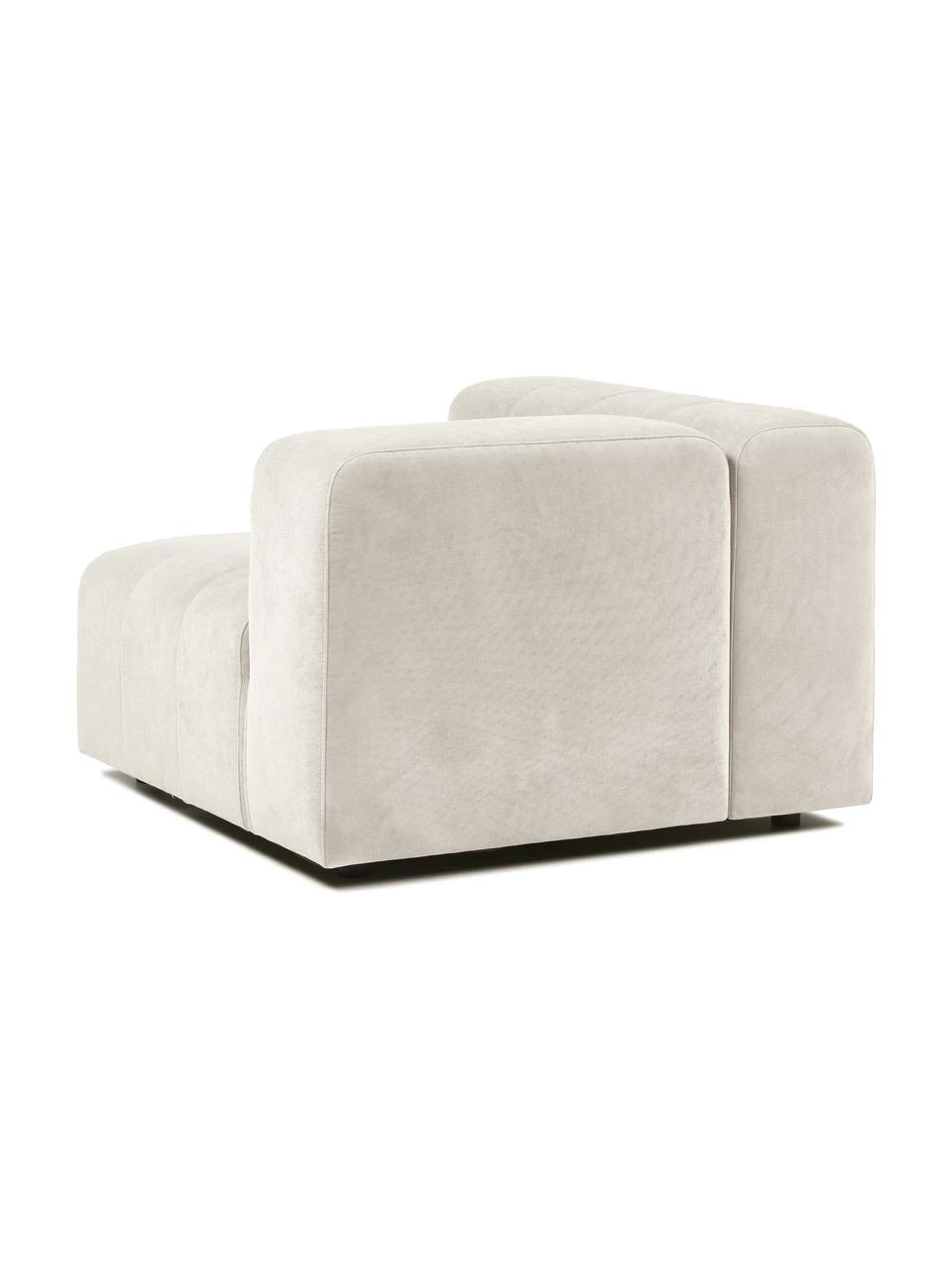 Westwing Collection Chauffeuse d'angle blanc crème Lena, larg. 105 x prof. 106 cm, méridienne gauche 6 Westwing Collection Chauffeuse d'angle blanc crème Lena, larg. 105 x prof. 106 cm, méridienne gauche – Image 6