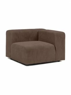 Westwing Collection Chauffeuse d'angle brun foncé Lena, larg. 105 x prof. 106 cm, méridienne gauche 9 Westwing Collection Chauffeuse d'angle brun foncé Lena, larg. 105 x prof. 106 cm, méridienne gauche -furniture Soldes Chauffeuse dangle brun fonce Lena 3