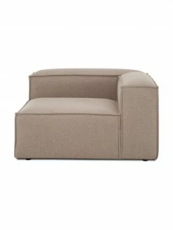 Westwing Collection Chauffeuse d'angle tissu brun Lennon, larg. 119 x prof. 119 cm, méridienne à gauche 11 Westwing Collection Chauffeuse d'angle tissu brun Lennon, larg. 119 x prof. 119 cm, méridienne à gauche -furniture Soldes Chauffeuse dangle tissu brun Lennon 5