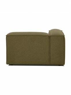 Westwing Collection Chauffeuse d'angle vert Lennon, larg. 119 x prof. 119 cm, méridienne à gauche -furniture Soldes Chauffeuse dangle vert Lennon 5