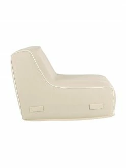 Bizzotto Chauffeuse de jardin gonflable beige Rihanna, larg. 60 x prof. 90 cm -furniture Soldes Chauffeuse de jardin gonflable beige Rihanna 5
