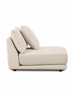 Westwing Collection Chauffeuse pour canapé modulaire beige Jasmin, larg. 92 x long. 84 cm -furniture Soldes Chauffeuse pour canape modulaire beige Jasmin 4