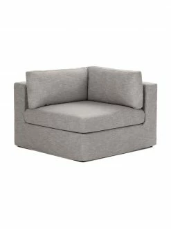 Westwing Collection Chauffeuse pour canapé modulaire gris Russell, larg. 103 x haut. 77 cm -furniture Soldes Chauffeuse pour canape modulaire gris Russell 10