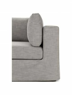 Westwing Collection Chauffeuse pour canapé modulaire gris Russell, larg. 103 x haut. 77 cm -furniture Soldes Chauffeuse pour canape modulaire gris Russell 11