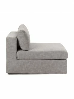 Westwing Collection Chauffeuse pour canapé modulaire gris Russell, larg. 103 x haut. 77 cm -furniture Soldes Chauffeuse pour canape modulaire gris Russell 3