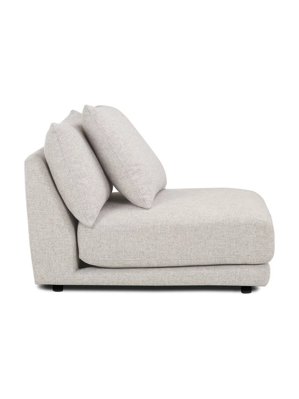 Westwing Collection Chauffeuse pour canapé modulaire gris clair Jasmin, larg. 92 x long. 84 cm 4 Westwing Collection Chauffeuse pour canapé modulaire gris clair Jasmin, larg. 92 x long. 84 cm – Image 4