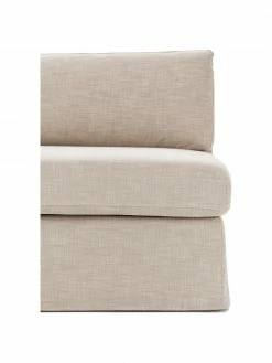 Westwing Collection Chauffeuse pour canapé modulaire taupe Russell, larg. 103 x haut. 77 cm -furniture Soldes Chauffeuse pour canape modulaire taupe Russell 11