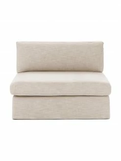 Westwing Collection Chauffeuse pour canapé modulaire taupe Russell, larg. 103 x haut. 77 cm