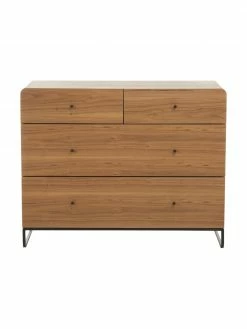 Westwing Collection Commode Sally, larg. 100 x haut. 80 cm -furniture Soldes Commode Sally 4