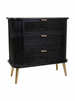 Commode arrondie Cayetana, larg. 80 x haut. 81 cmDisponibilité limitée
