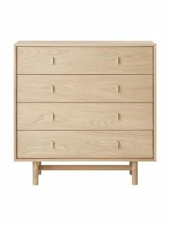 Westwing Collection Commode bois de chêne avec tiroirs Diana, larg. 100 x haut. 100 cm 10 Westwing Collection Commode bois de chêne avec tiroirs Diana, larg. 100 x haut. 100 cm -furniture Soldes Commode bois de chene avec tiroirs Diana 4