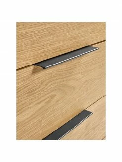 Commode plaquée chêne Stellar, larg. 100 x haut. 90 cm 9 Commode plaquée chêne Stellar, larg. 100 x haut. 90 cm -furniture Soldes Commode plaquee chene Stellar 4