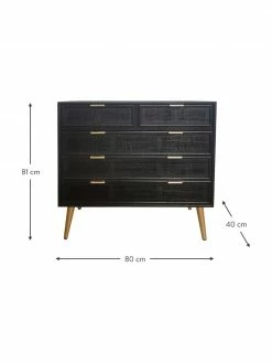 Commode rustique Cayetana, larg. 80 x haut. 81 cmDisponibilité limitée 8 Commode rustique Cayetana, larg. 80 x haut. 81 cmDisponibilité limitée -furniture Soldes Commode rustique Cayetana 8