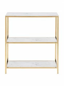 Console aspect marbre Aruba, larg. 70 x haut. 80 cm 10 Console aspect marbre Aruba, larg. 70 x haut. 80 cm -furniture Soldes Console aspect marbre Aruba 10