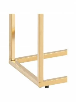 Console aspect marbre Aruba, larg. 110 x haut. 81 cm -furniture Soldes Console aspect marbre Aruba 5