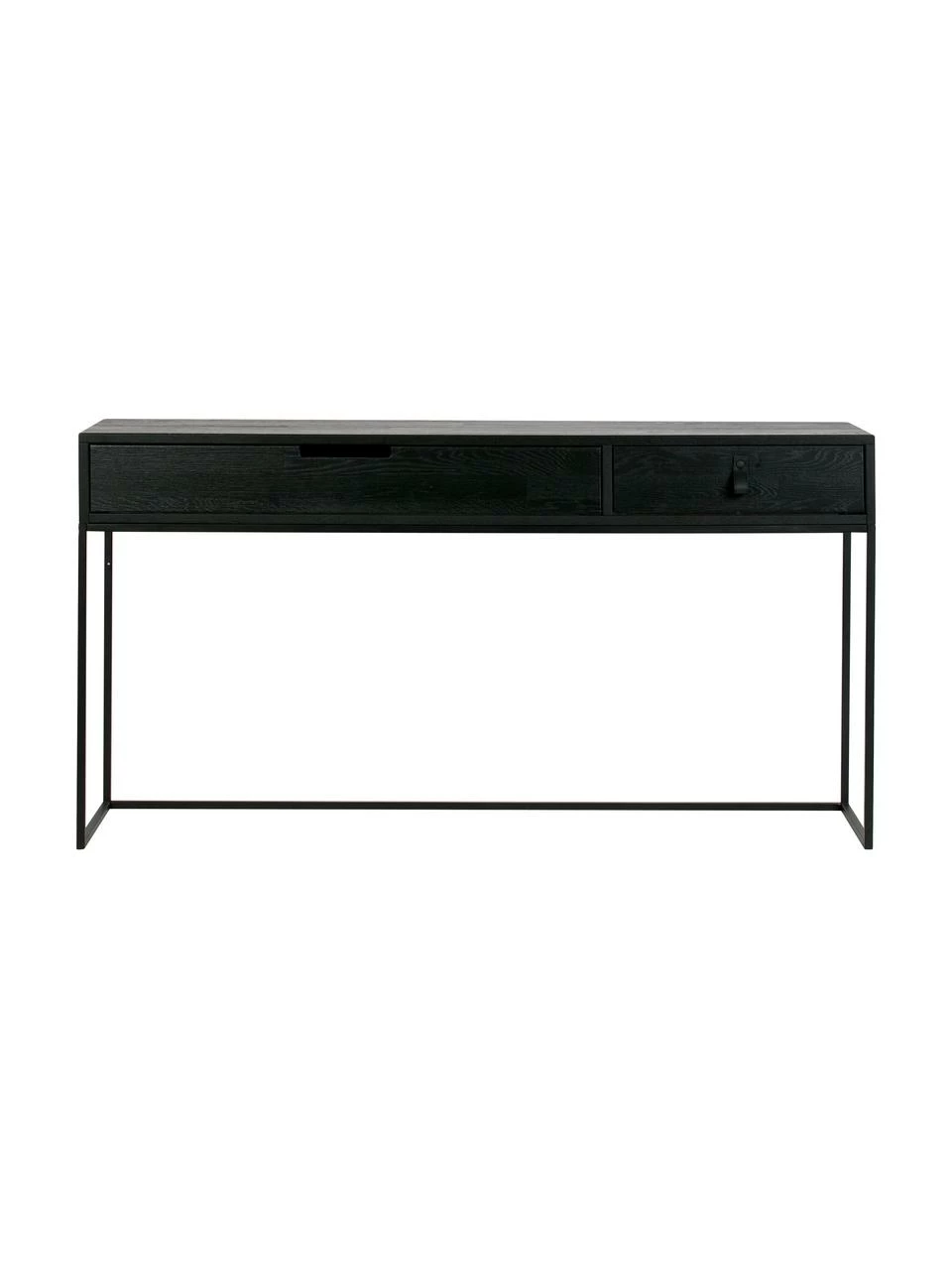 Console avec 2 tiroirs Silas, larg. 140 x prof. 40 cm 1 Console avec 2 tiroirs Silas, larg. 140 x prof. 40 cm