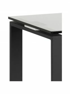 Console avec plateau en verre Katrine, larg. 110 x prof. 40 cm -furniture Soldes Console avec plateau en verre Katrine 3
