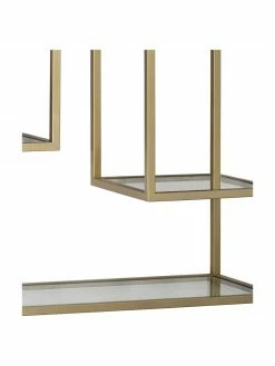 Console avec plateau en verre Pippard, larg. 120 x haut. 82 cm -furniture Soldes Console avec plateau en verre Pippard 3