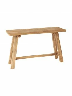 Console bois de teck Lawas, larg. 120 x prof. 40 cm