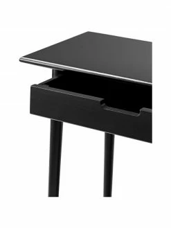 Console en bambou avec tiroir Noble, larg. 90 x prof. 32 cmDisponibilité limitée -furniture Soldes Console en bambou avec tiroir Noble 4