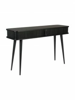 Zuiver Console en bois avec rangement Barbier, larg. 120 x prof. 35 cm