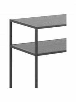 Console en bois et m&eacute;tal Seaford, larg. 100 x prof. 35 cm -furniture Soldes Console en bois et metal Seaford 5