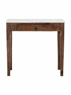 Bloomingville Console en manguier avec plateau en marbre Hauge, larg. 79 x haut. 76 cm 9 Bloomingville Console en manguier avec plateau en marbre Hauge, larg. 79 x haut. 76 cm -furniture Soldes Console en manguier avec plateau en marbre Hauge 3