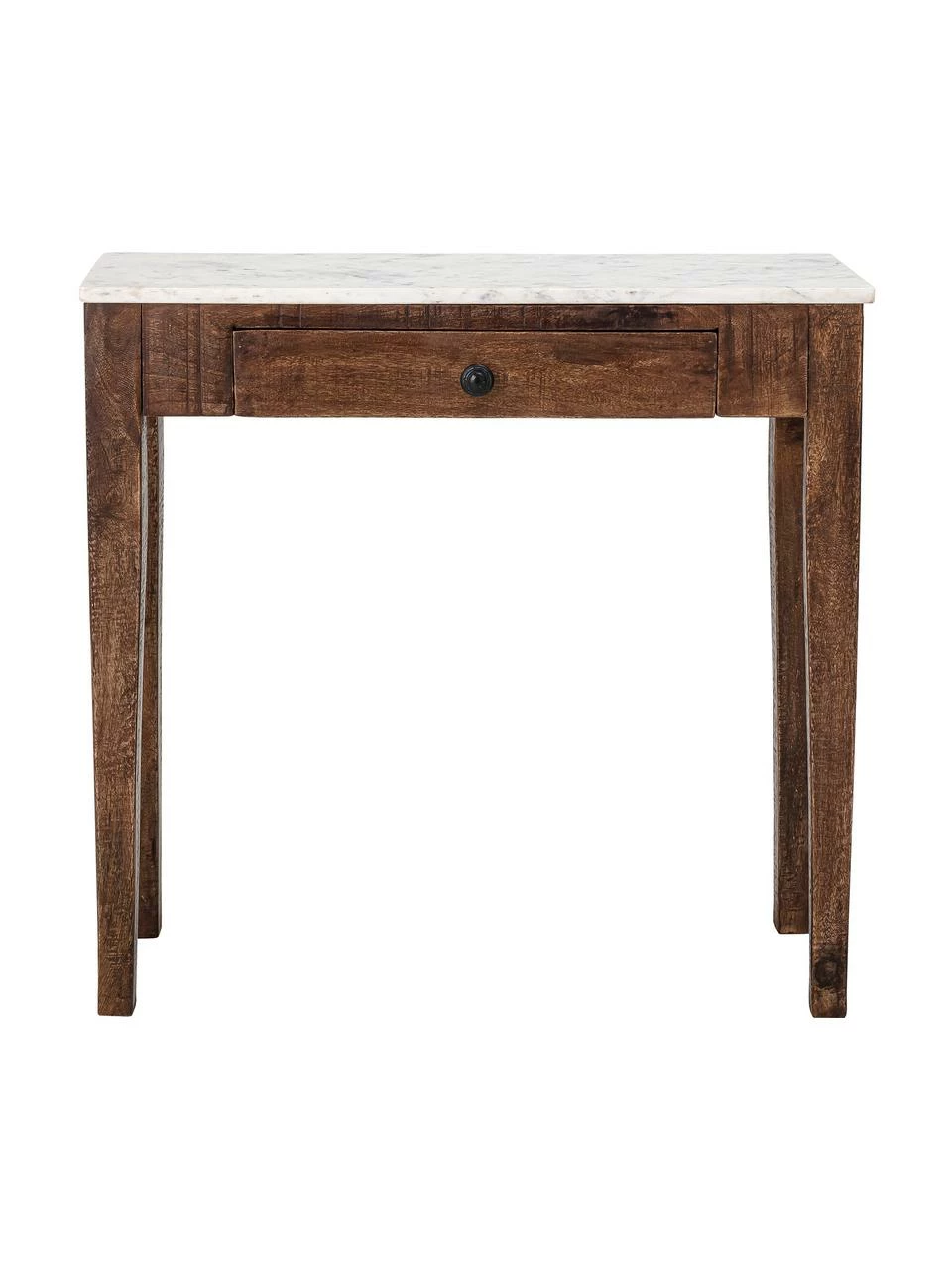 Bloomingville Console en manguier avec plateau en marbre Hauge, larg. 79 x haut. 76 cm 4 Bloomingville Console en manguier avec plateau en marbre Hauge, larg. 79 x haut. 76 cm – Image 4