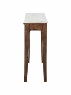 Bloomingville Console en manguier avec plateau en marbre Hauge, larg. 79 x haut. 76 cm 11 Bloomingville Console en manguier avec plateau en marbre Hauge, larg. 79 x haut. 76 cm -furniture Soldes Console en manguier avec plateau en marbre Hauge 5