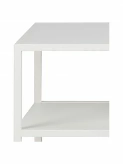 Westwing Collection Console industrielle en métal blanc avec tablette Neptun, larg. 100 x haut. 79 cm 11 Westwing Collection Console industrielle en métal blanc avec tablette Neptun, larg. 100 x haut. 79 cm -furniture Soldes Console industrielle en metal blanc avec tablette Neptun 5