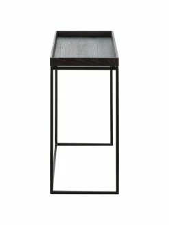 Jan Kurtz Console noire design Pizzo, larg. 100 x prof. 34 cm -furniture Soldes Console noire design Pizzo 4