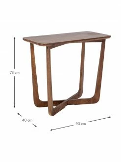 Bloomingville Console rétro bois de manguier Rine, larg. 90 x haut. 73 cm 8 Bloomingville Console rétro bois de manguier Rine, larg. 90 x haut. 73 cm -furniture Soldes Console retro bois de manguier Rine 2