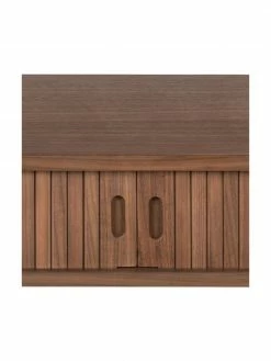 Zuiver Console rétro en bois avec rangement Barbier, larg. 120 x prof. 35 cm -furniture Soldes Console retro en bois avec rangement Barbier 5