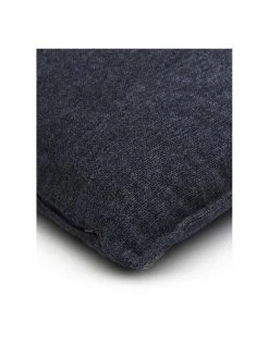 Westwing Collection Coussin canapé 60x60 bleu foncé Lennon, larg. 60 x long. 60 cm -furniture Soldes Coussin canape 60x60 bleu fonce Lennon 4