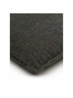 Westwing Collection Coussin canapé 60x60 gris anthracite Lennon, larg. 60 x long. 60 cm 9 Westwing Collection Coussin canapé 60x60 gris anthracite Lennon, larg. 60 x long. 60 cm -furniture Soldes Coussin canape 60x60 gris anthracite Lennon 3