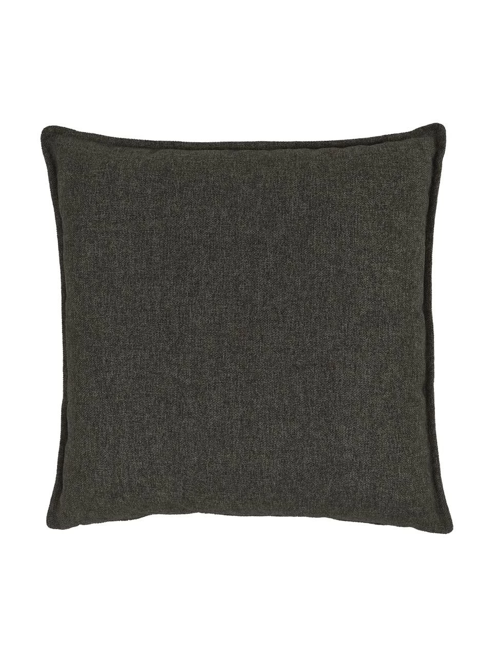 Westwing Collection Coussin canapé 60x60 gris anthracite Lennon, larg. 60 x long. 60 cm 1 Westwing Collection Coussin canapé 60x60 gris anthracite Lennon, larg. 60 x long. 60 cm